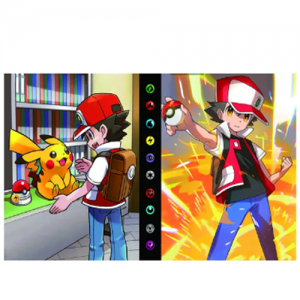  Binder Pokémon ASH (4 bolsos) - Importado