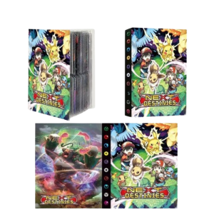 Álbum Pokémon PIKACHU & TURMA (4 bolsos) - Importado