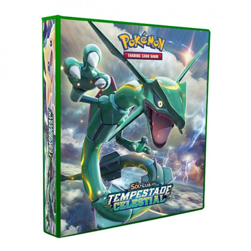 Álbum Pokémon SOL & LUA Tempestade Celestial