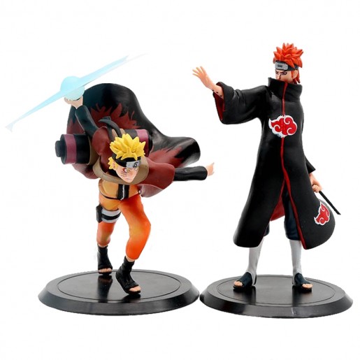 Action Figure NARUTO & PAIN  (16 cm) - 2 itens/lote - Importada