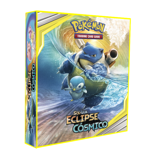 Álbum Pokémon SOL & LUA Eclipse Cósmico